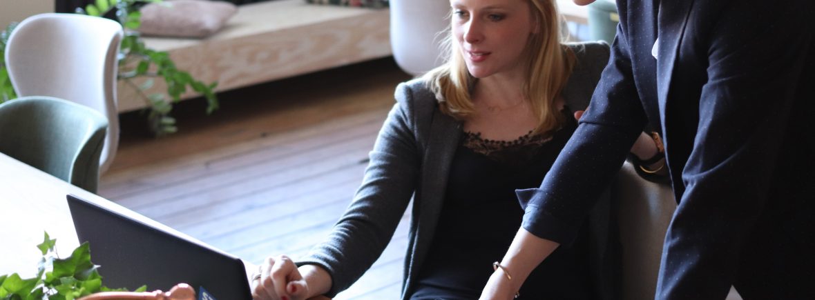 career adviser giving career advice